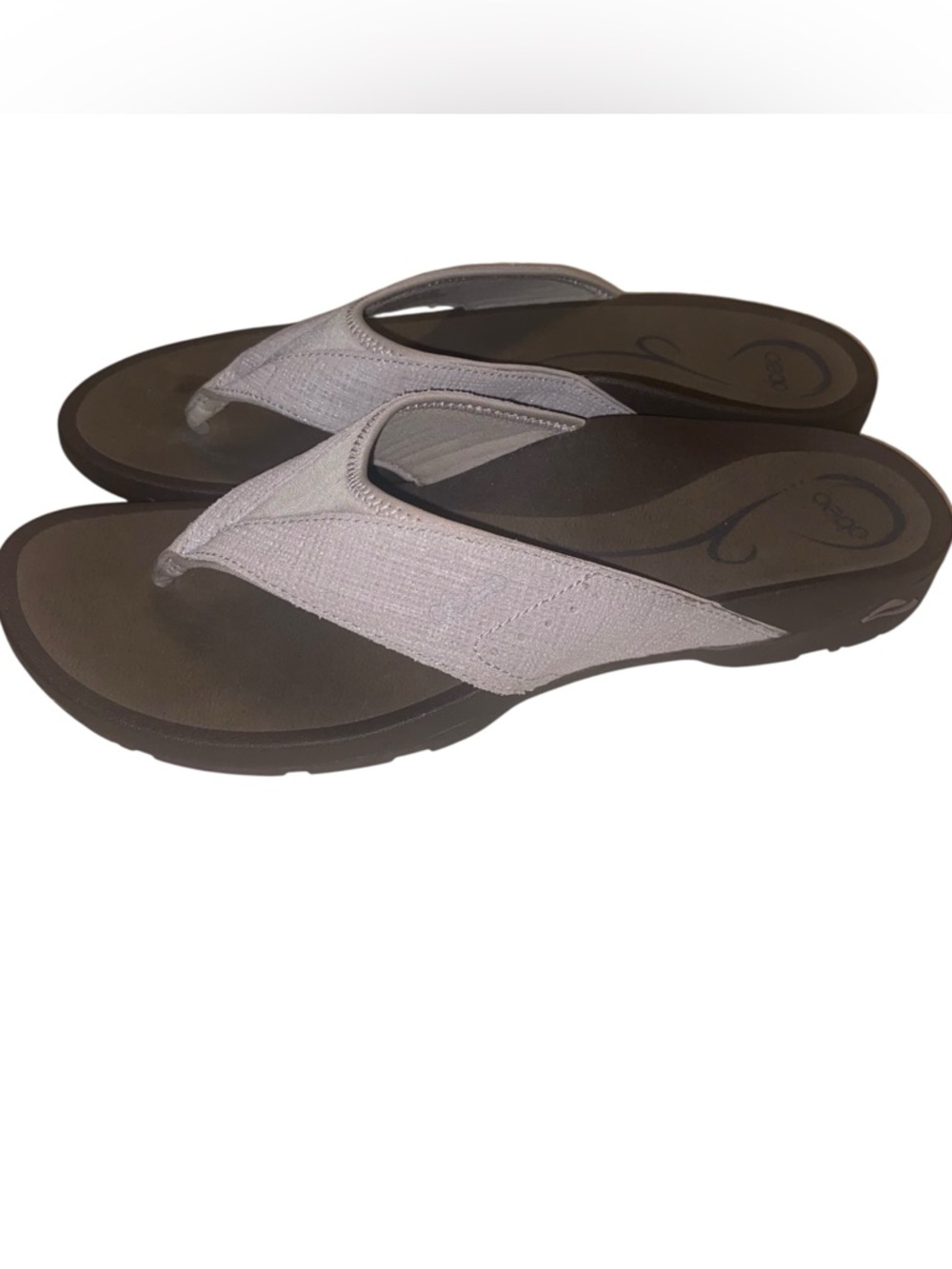 ABEO Sandals Womens Sz 11 N Balboa Metatarsal Leather Flip Flop Orthotic Thong